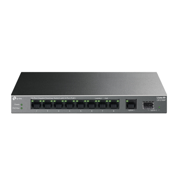 10-Port Gigabit Desktop Switch TP-LINK LS1210GP